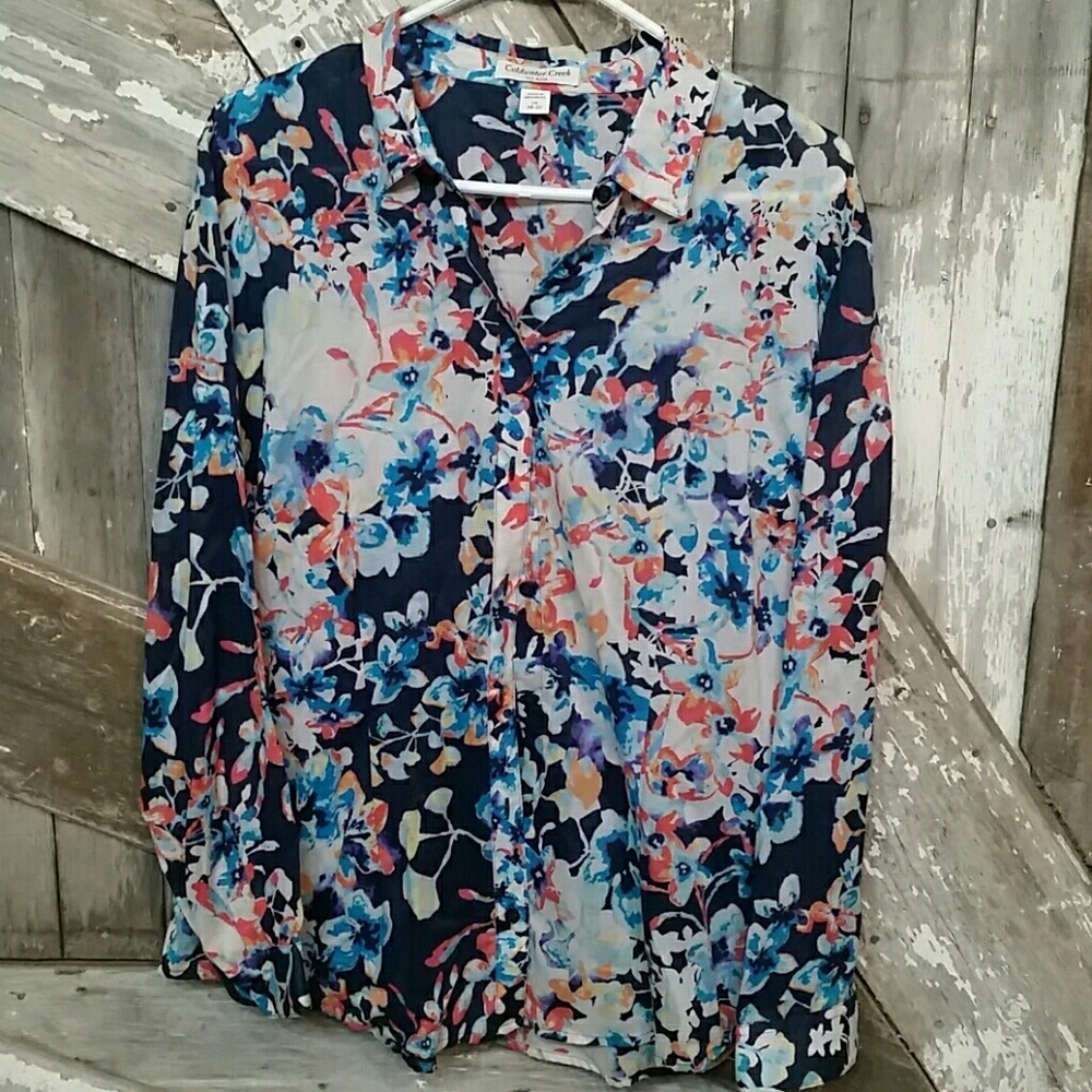 Coldwater Creek button down blouse